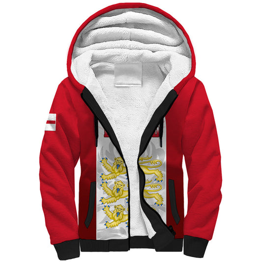 England Three Lions and Tudor Rose Sherpa Hoodie
