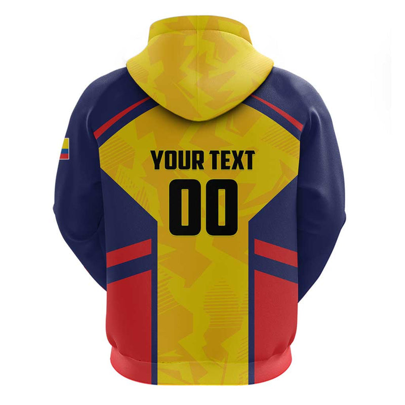 Custom Ecuador Rugby Los Piqueros Go Champions Hoodie