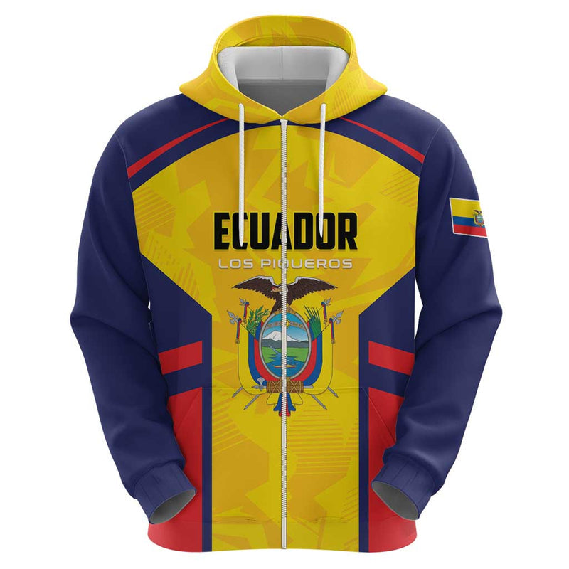 Custom Ecuador Rugby Los Piqueros Go Champions Hoodie
