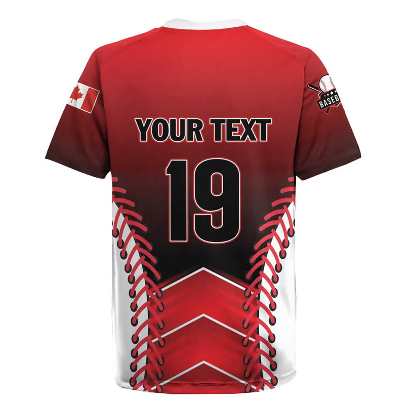 Custom Canada Baseball Go Champion The Maple Leaf Rugby Jersey