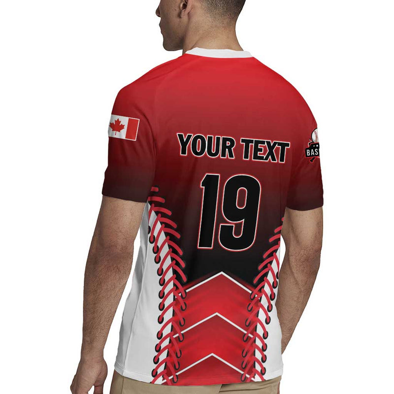 Custom Canada Baseball Go Champion The Maple Leaf Rugby Jersey