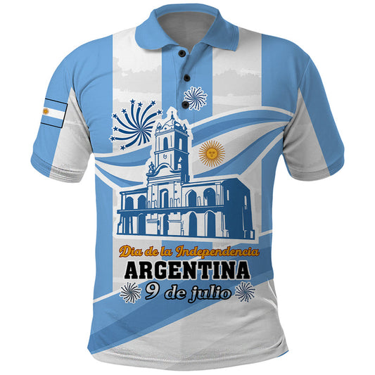 9 July Argentina Independence Day The House Of Tucuman Special Version Polo Shirt