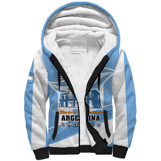 9 July Argentina Independence Day The House Of Tucuman Special Version Sherpa Hoodie