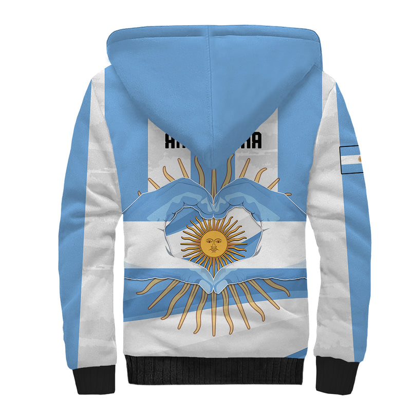 9 July Argentina Independence Day The House Of Tucuman Special Version Sherpa Hoodie