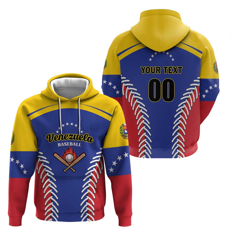 Custom Baseball Venezuela Team Venezuela Go Champions Hoodie