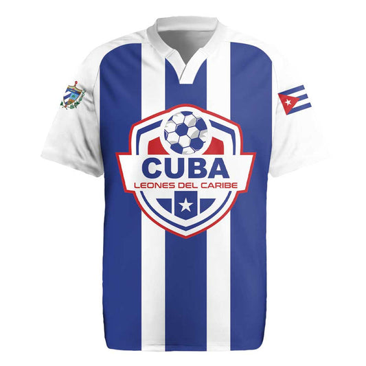 Custom Cuba Football Los Leones Del Caribe Rugby Jersey