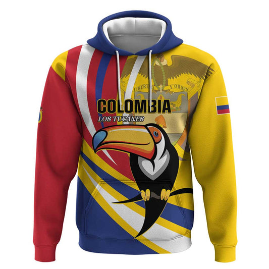 Custom Colombia Rugby Los Tucanes Go Champions Hoodie