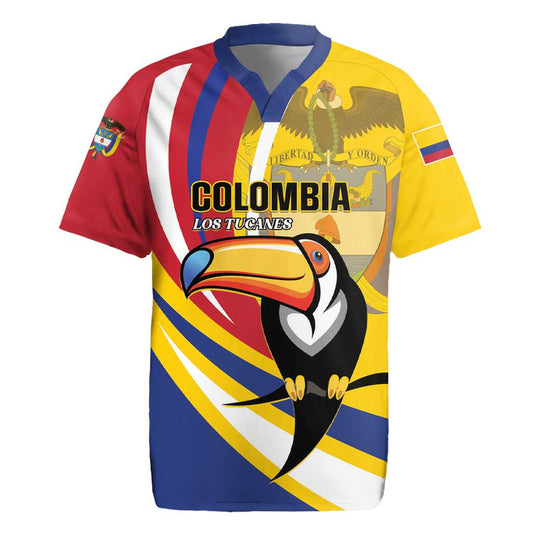 Custom Colombia Rugby Los Tucanes Go Champions Rugby Jersey