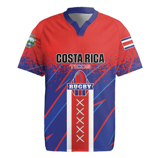 Custom Costa Rica Rugby Ticos Go Champions Rugby Jersey