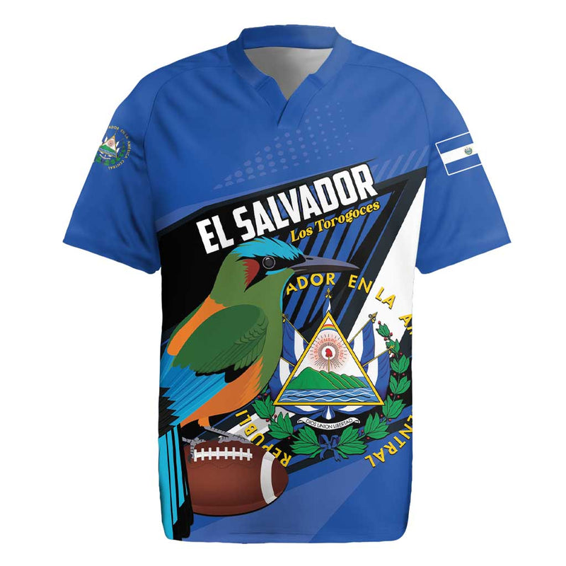 Custom El Salvador Rugby Los Torogoces Go Champions Rugby Jersey