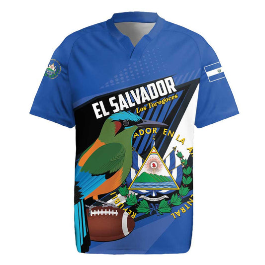 Custom El Salvador Rugby Los Torogoces Go Champions Rugby Jersey