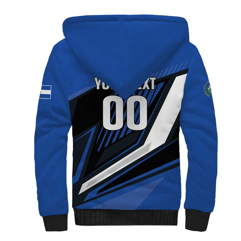 Custom El Salvador Rugby Los Torogoces Go Champions Sherpa Hoodie