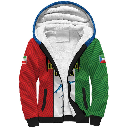 Equatorial Guinea Unidad Paz Justicia Sherpa Hoodie
