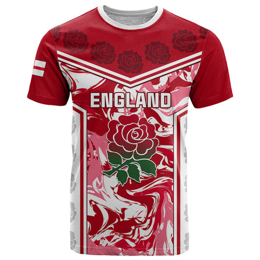 England Rugby The Red Rose Come On 2023 World Cup T Shirt