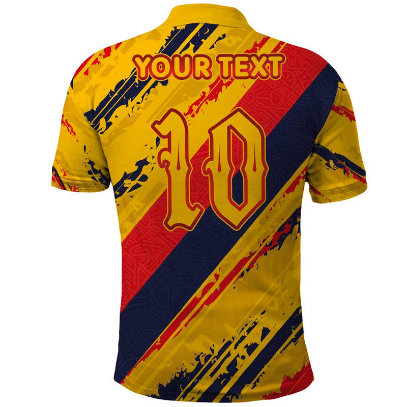 Custom Ecuador Football La Tricolor-100th Anniversary Polo Shirt