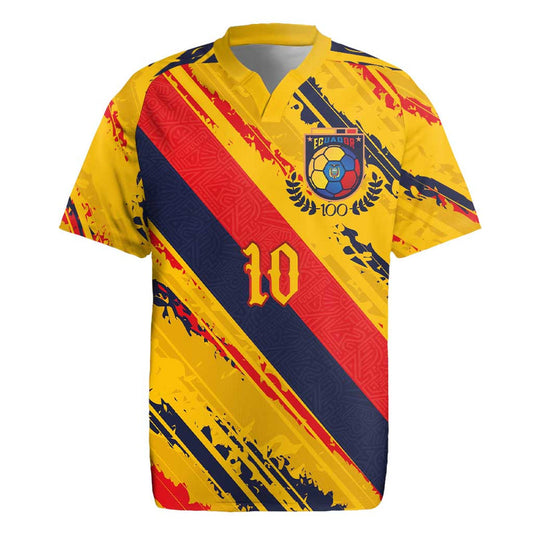 Custom Ecuador Football La Tricolor-100th Anniversary Rugby Jersey