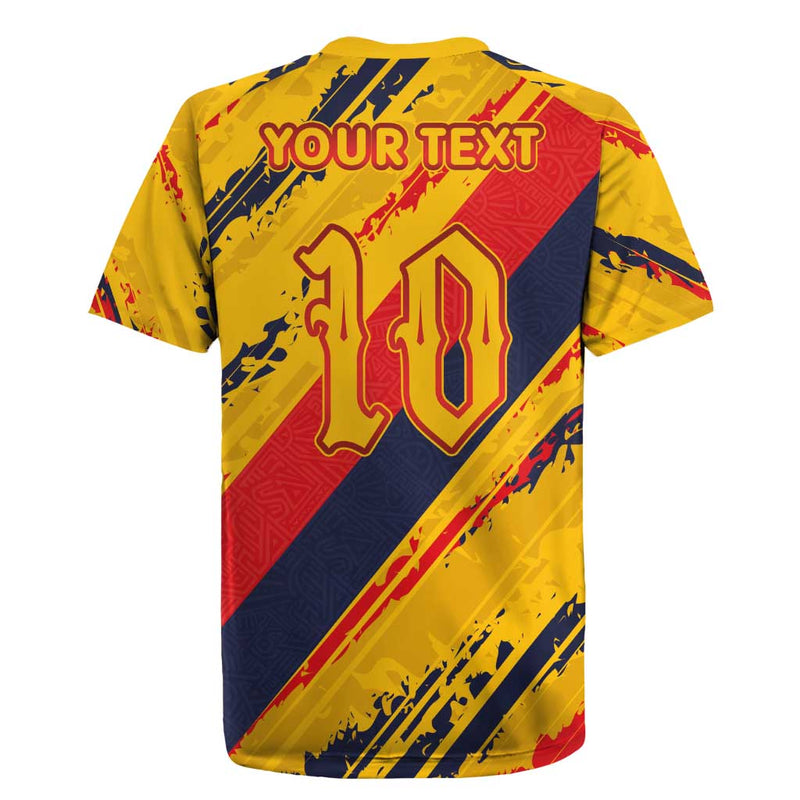 Custom Ecuador Football La Tricolor-100th Anniversary Rugby Jersey