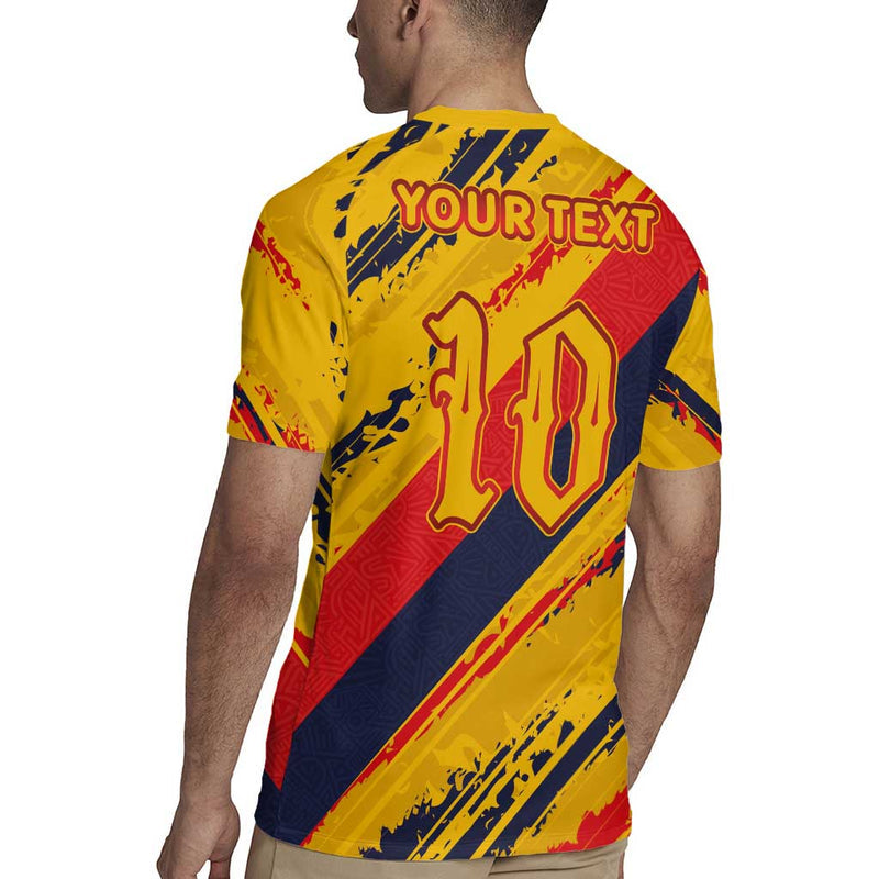 Custom Ecuador Football La Tricolor-100th Anniversary Rugby Jersey