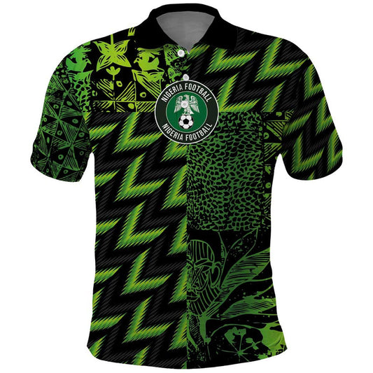 Custom Nigeria Football Super Eagles Champions Polo Shirt
