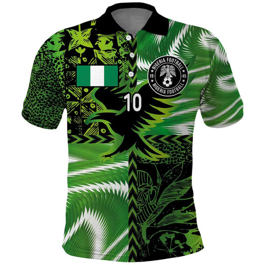 Custom Nigeria Football Super Eagles Spirit Polo Shirt