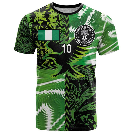 Custom Nigeria Football Super Eagles Spirit T Shirt
