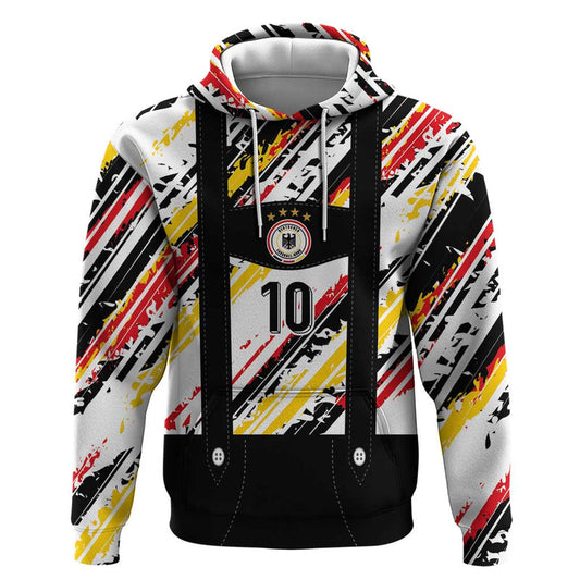 Custom German Football Die Mannschaft-lederhosen Costume Style Hoodie