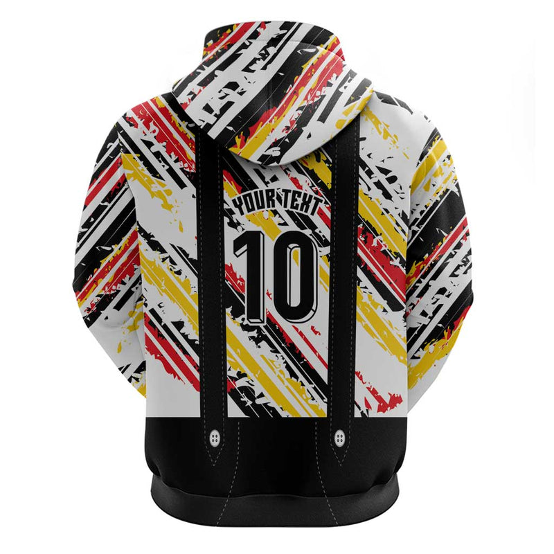 Custom German Football Die Mannschaft-lederhosen Costume Style Hoodie