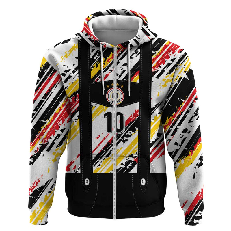Custom German Football Die Mannschaft-lederhosen Costume Style Hoodie