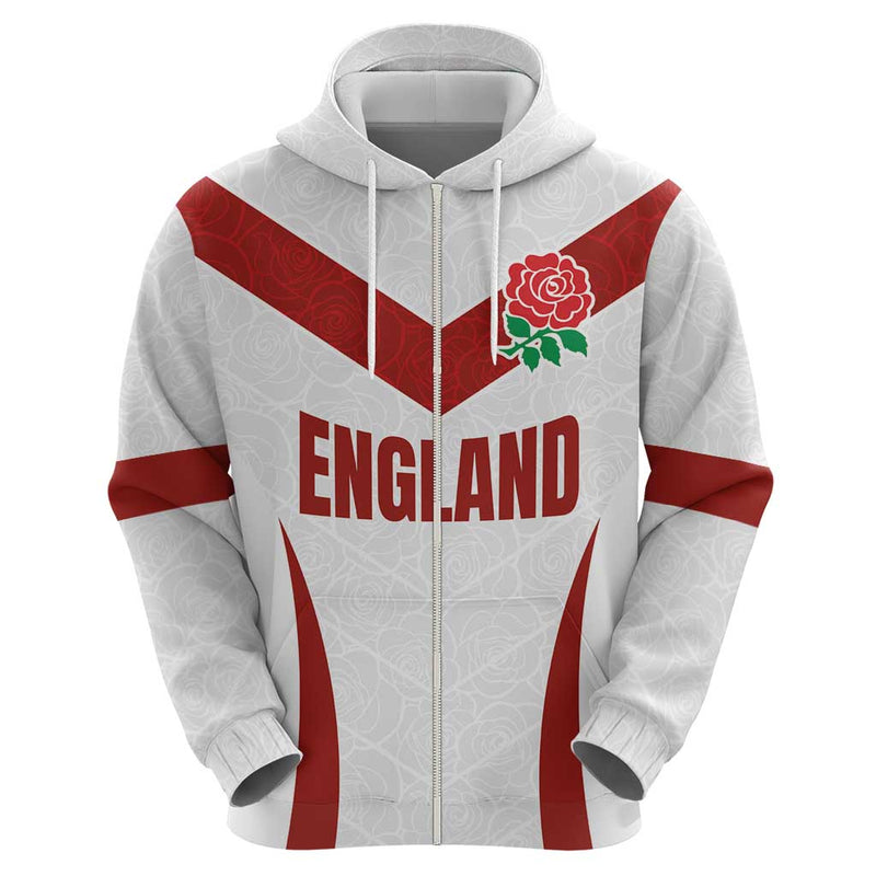 Custom England Rugby-The Red Rose Go Champions Hoodie