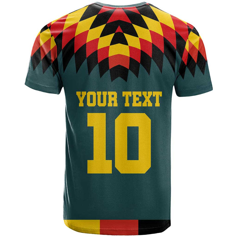 Custom Germany Football 2024 Go Champion Design 90s Style Away Color T Shirt