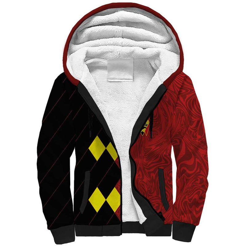 Custom Belgium Football 2024 Go Champion Sherpa Hoodie