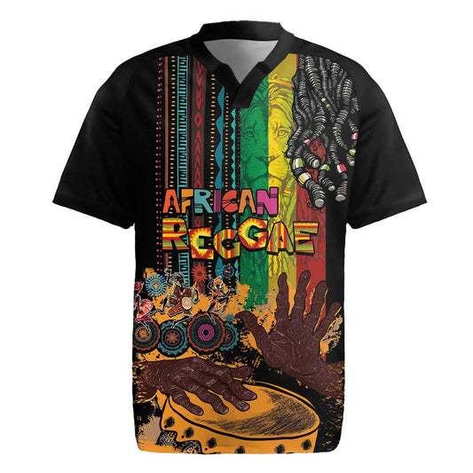 Afro-caribbean African And Reggae Art Music Rugby Jersey