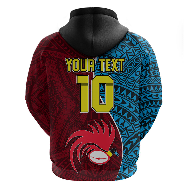 Custom Bintangor Goroka Lahanis Rugby Papua New Guinea Polynesian Tattoo Hoodie