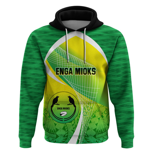 Custom Enga Mioks Rugby Papua New Guinea Polynesian Tattoo Hoodie