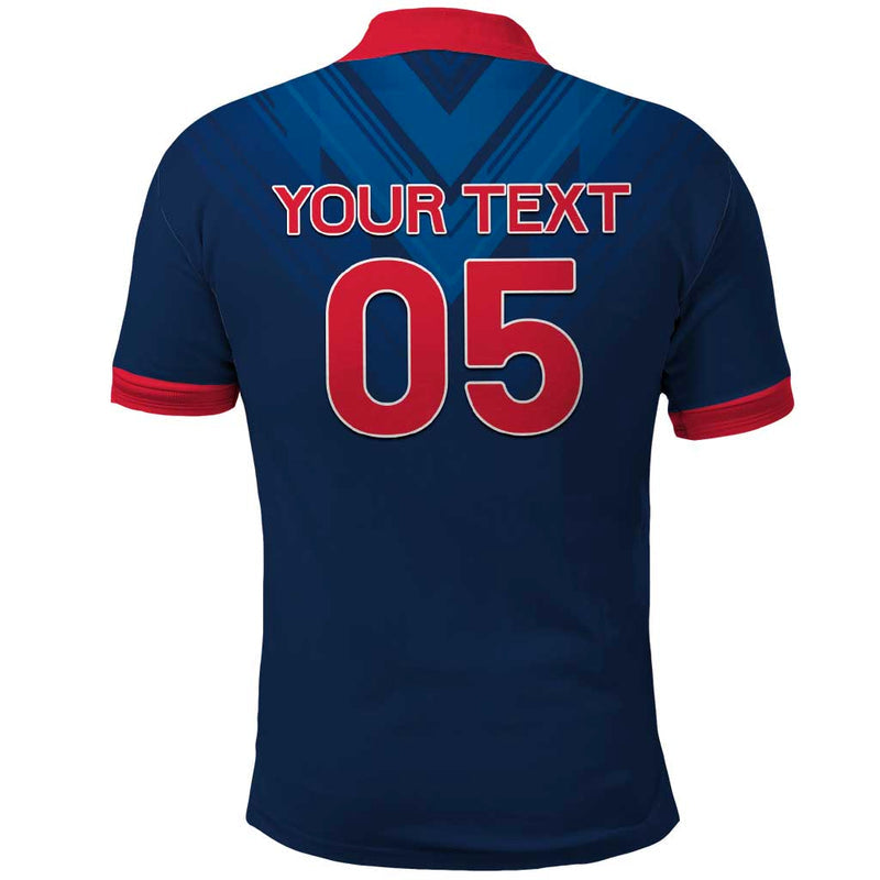 Custom Thailand Football Go Champions Polo Shirt