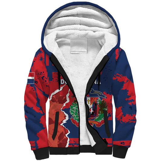 Dominican Republic Bayahibe Rose Unique Style Sherpa Hoodie