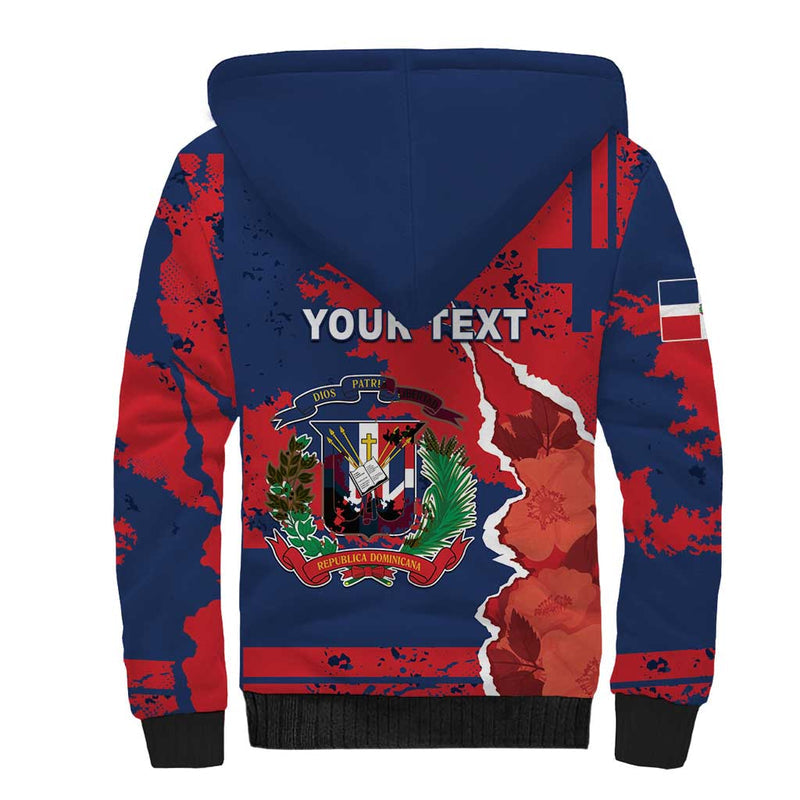 Dominican Republic Bayahibe Rose Unique Style Sherpa Hoodie