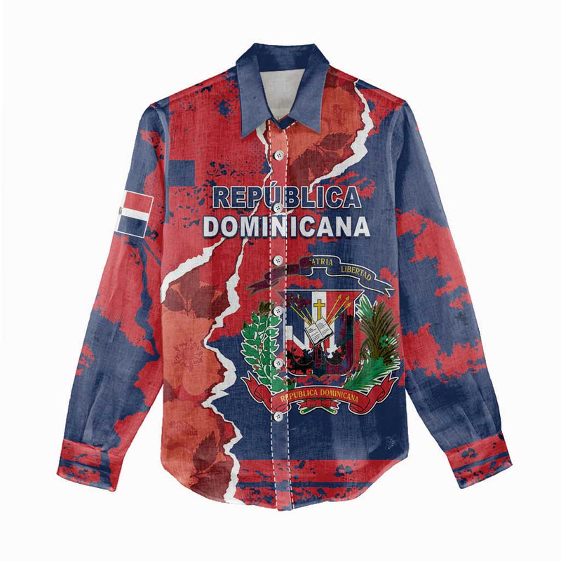 Dominican Republic Bayahibe Rose Unique Style Women Casual Shirt