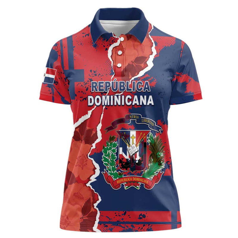Dominican Republic Bayahibe Rose Unique Style Women Polo Shirt