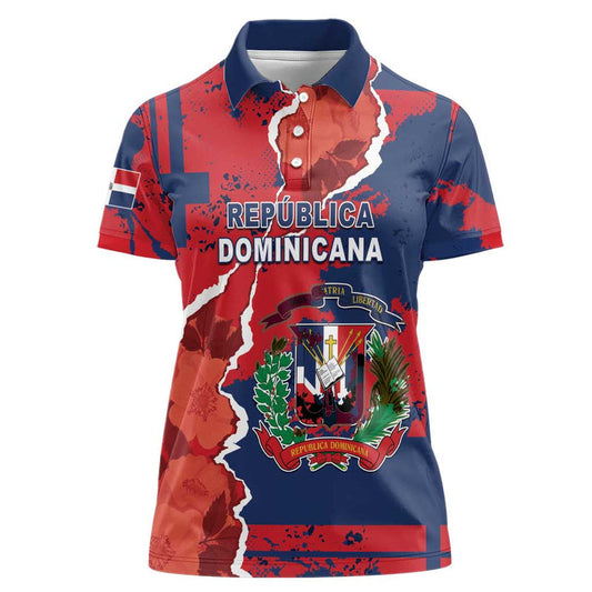 Dominican Republic Bayahibe Rose Unique Style Women Polo Shirt