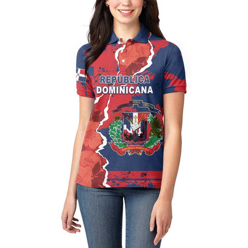 Dominican Republic Bayahibe Rose Unique Style Women Polo Shirt