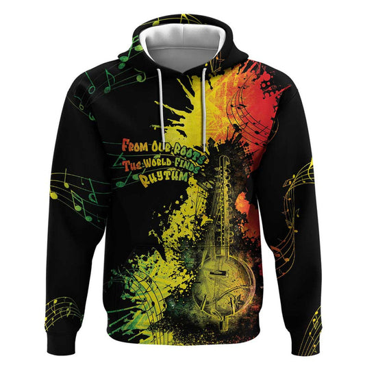 Afro Music Pride From Our Roots The World Finds Rhythm Hoodie