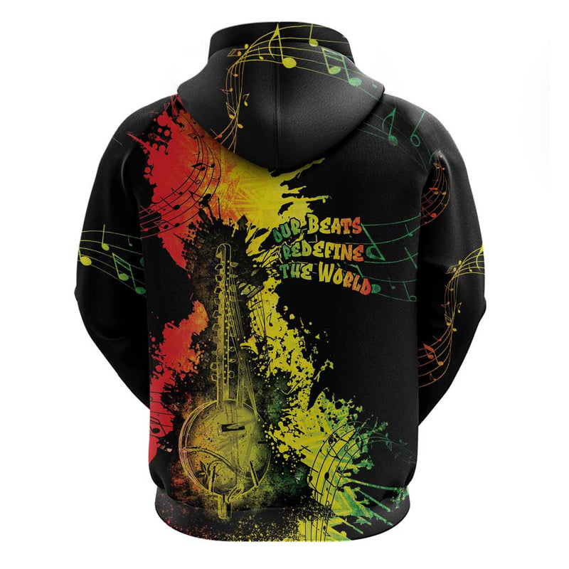 Afro Music Pride From Our Roots The World Finds Rhythm Hoodie