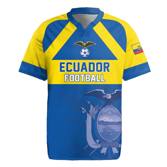 Custom Ecuador Football Go Champions Rugby Jersey