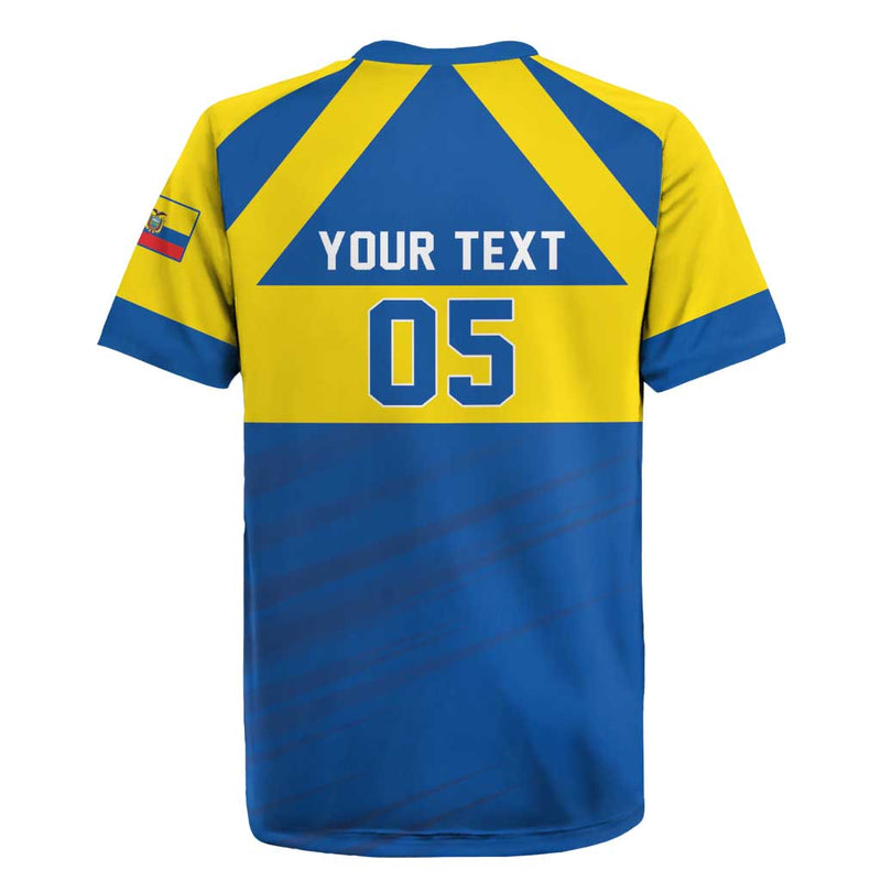 Custom Ecuador Football Go Champions Rugby Jersey