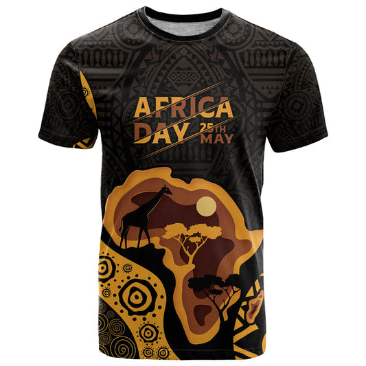 Africa Day Ethnic Retro Style T Shirt