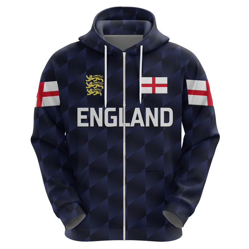 Custom England CrickeHoodie Unique Navy