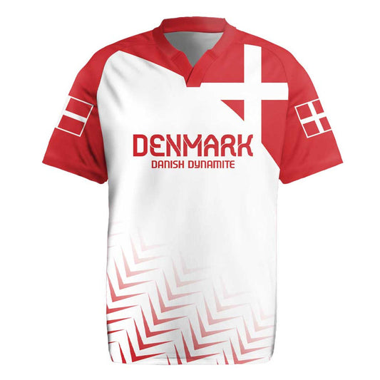 Custom Denmark Football Come On Danish Dynamite Rugby Jersey