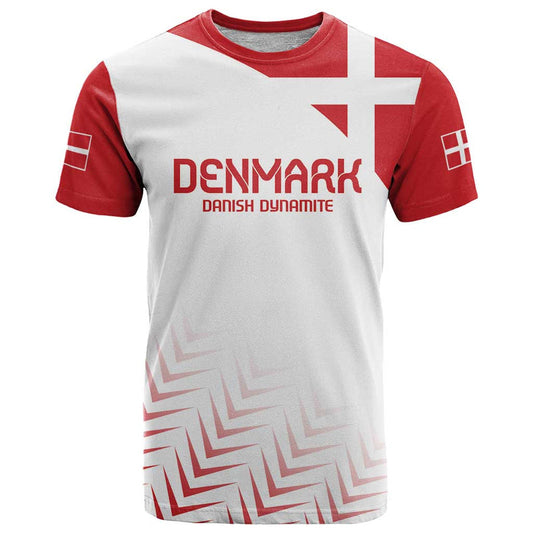 Custom Denmark Football Come On Danish Dynamite T Shirt