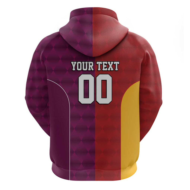 Custom British Lions Australia Queensland Sporty Style Hoodie